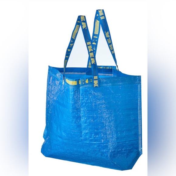 NWT IKEA Blue Shopping Bag medium - Picture 1 of 4